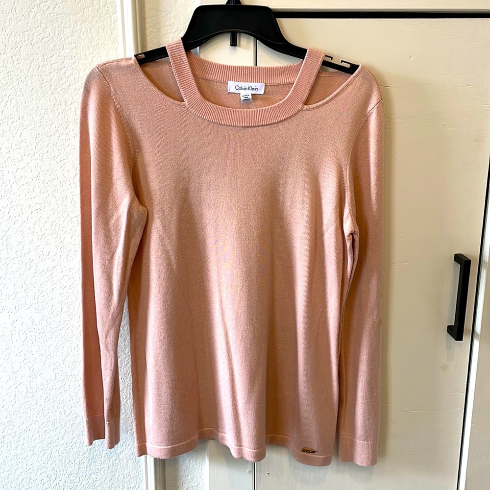 Calvin Klein Cut Out Sweater